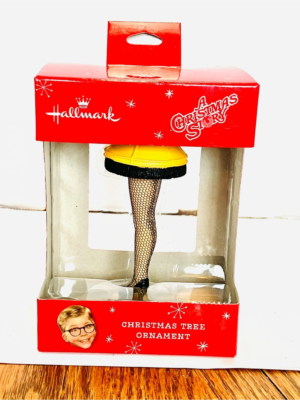 Hallmark A Christmas Story Leg Lamp Ornament New Resin